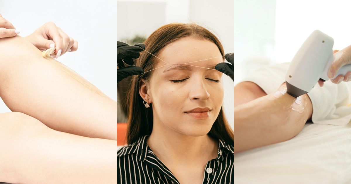 Depilación laser, con cera caliente o fría, e hilo en Vigo