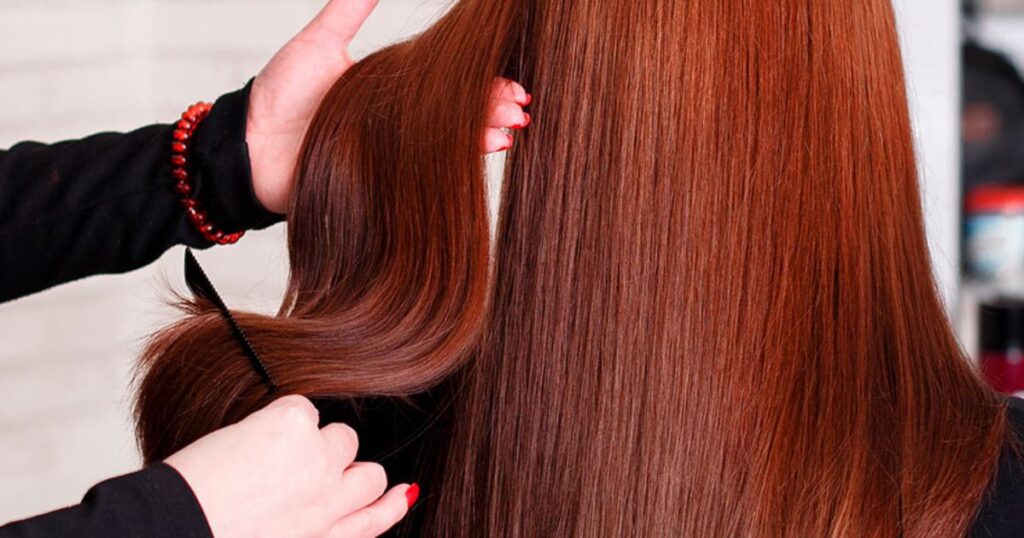 Cabello rojo coloración natural o coloración orgánica en Vigo